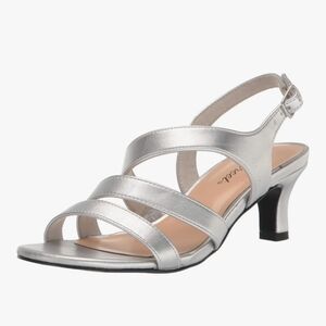 Easy Street womens Como Heeled Sandal